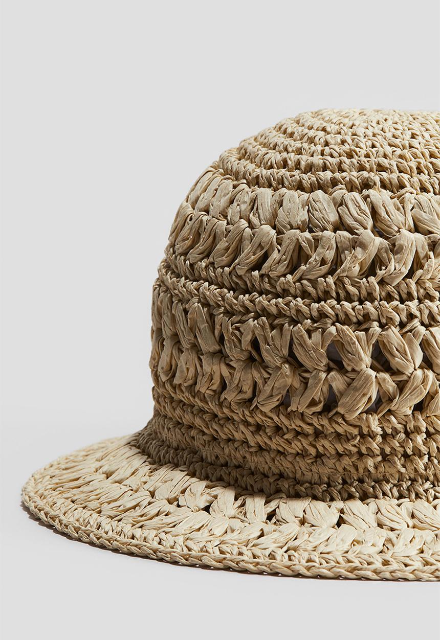 H&M - Straw hat - yellow