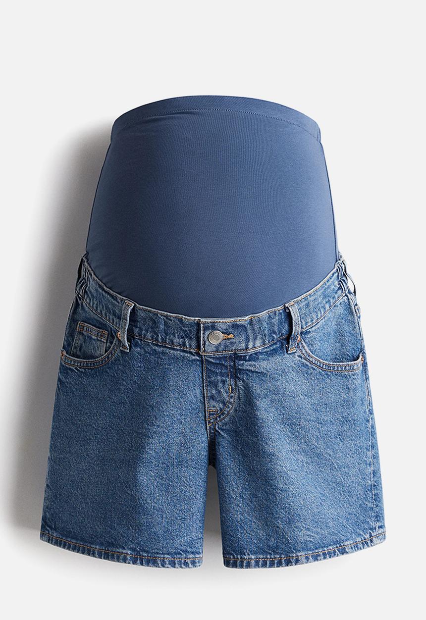H&M - Mama denim shorts - denim blue