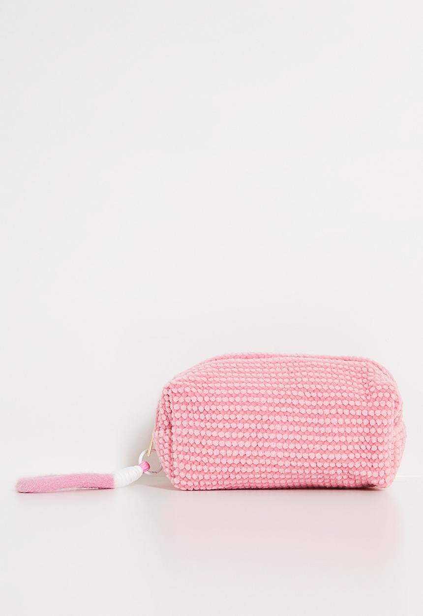 Pop Candy - Lambswool toiletry bag - pink