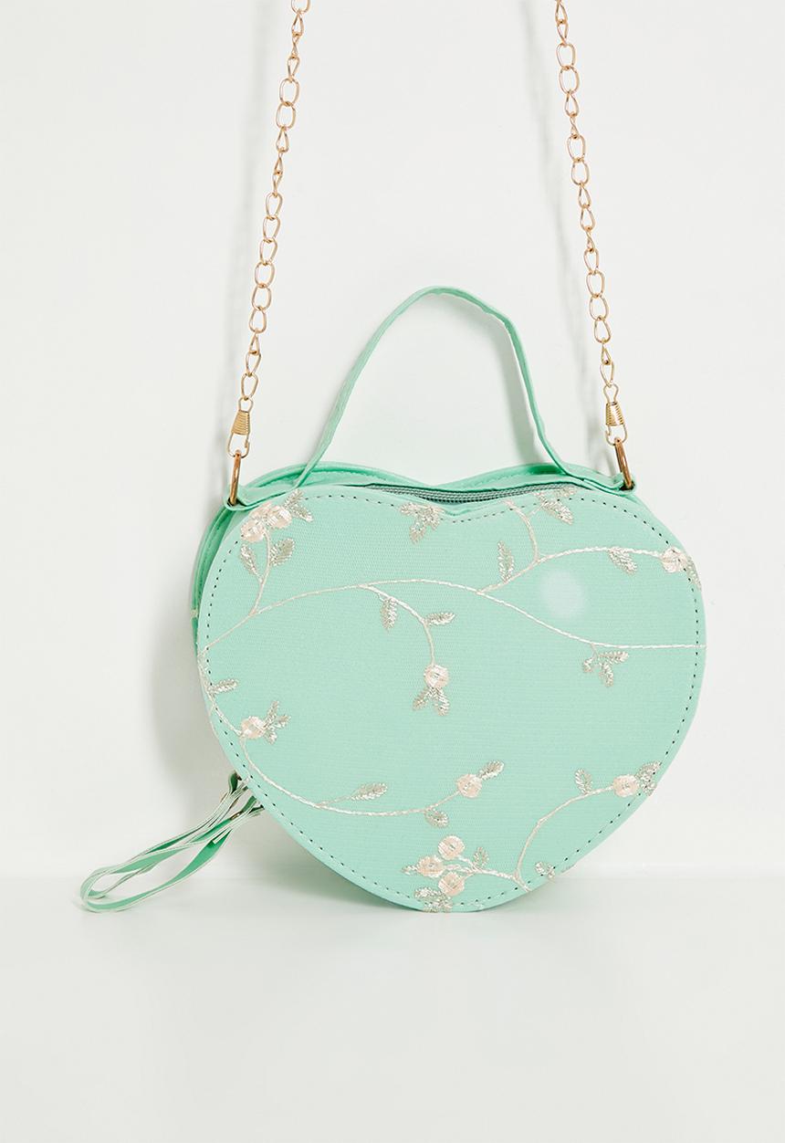 Pop Candy - Floral shoulder bag - green