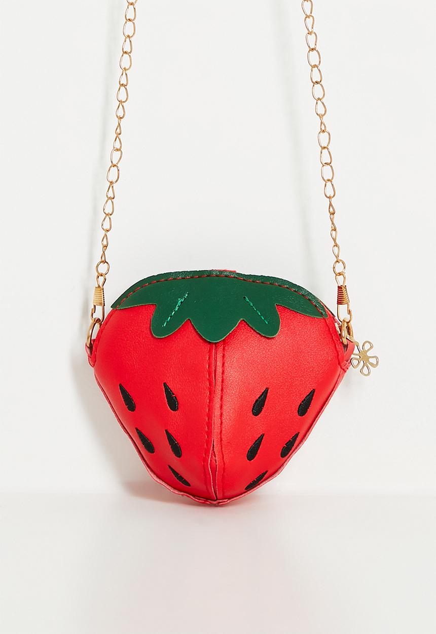 Pop Candy - Strawberry crossbody bag - red