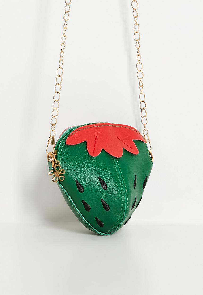Pop Candy - Strawberry crossbody bag - green