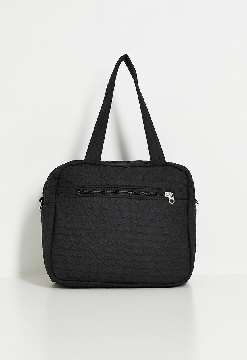 Pop Candy - Mommy and baby bag - black/fluffy friends