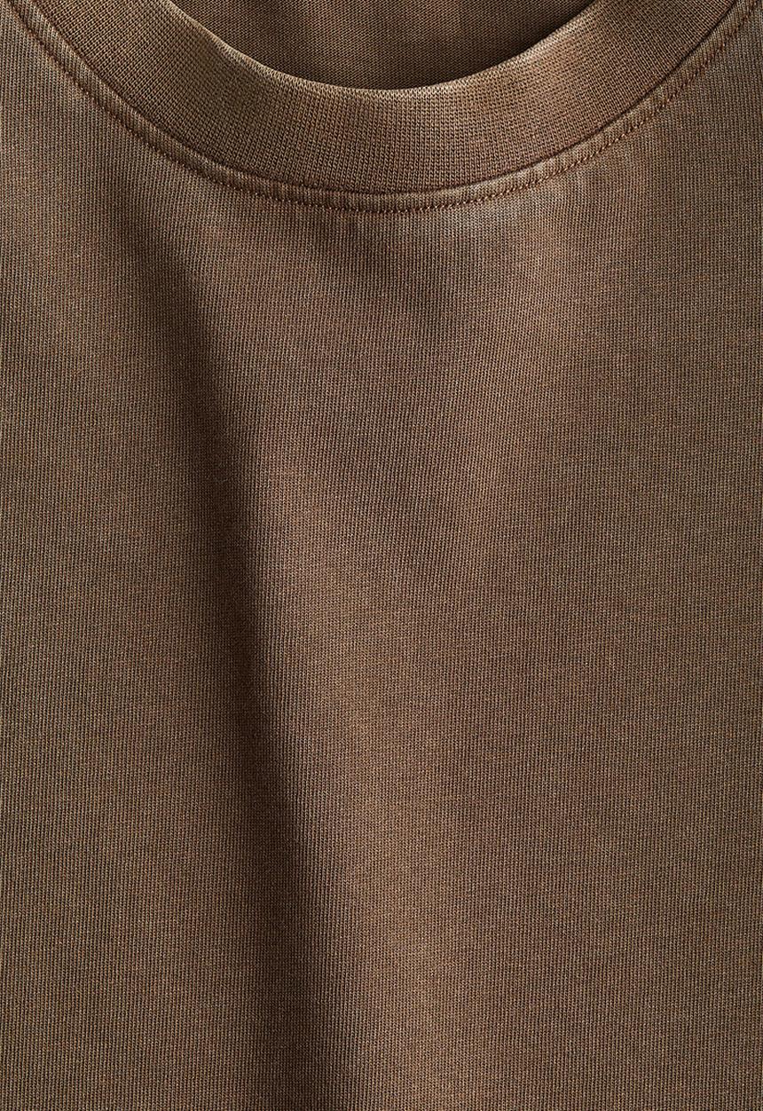 H&M - Shoulder-pad vest top - brown washed out