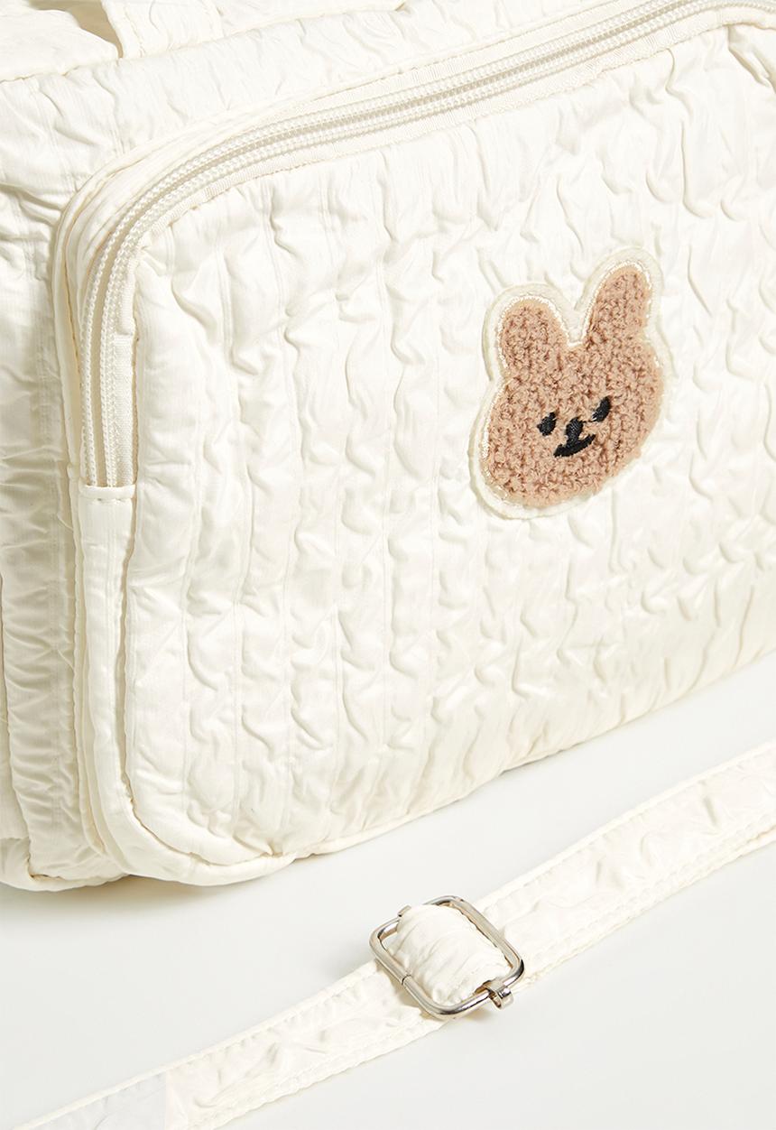 Pop Candy - Mommy and baby bag - white/bunny