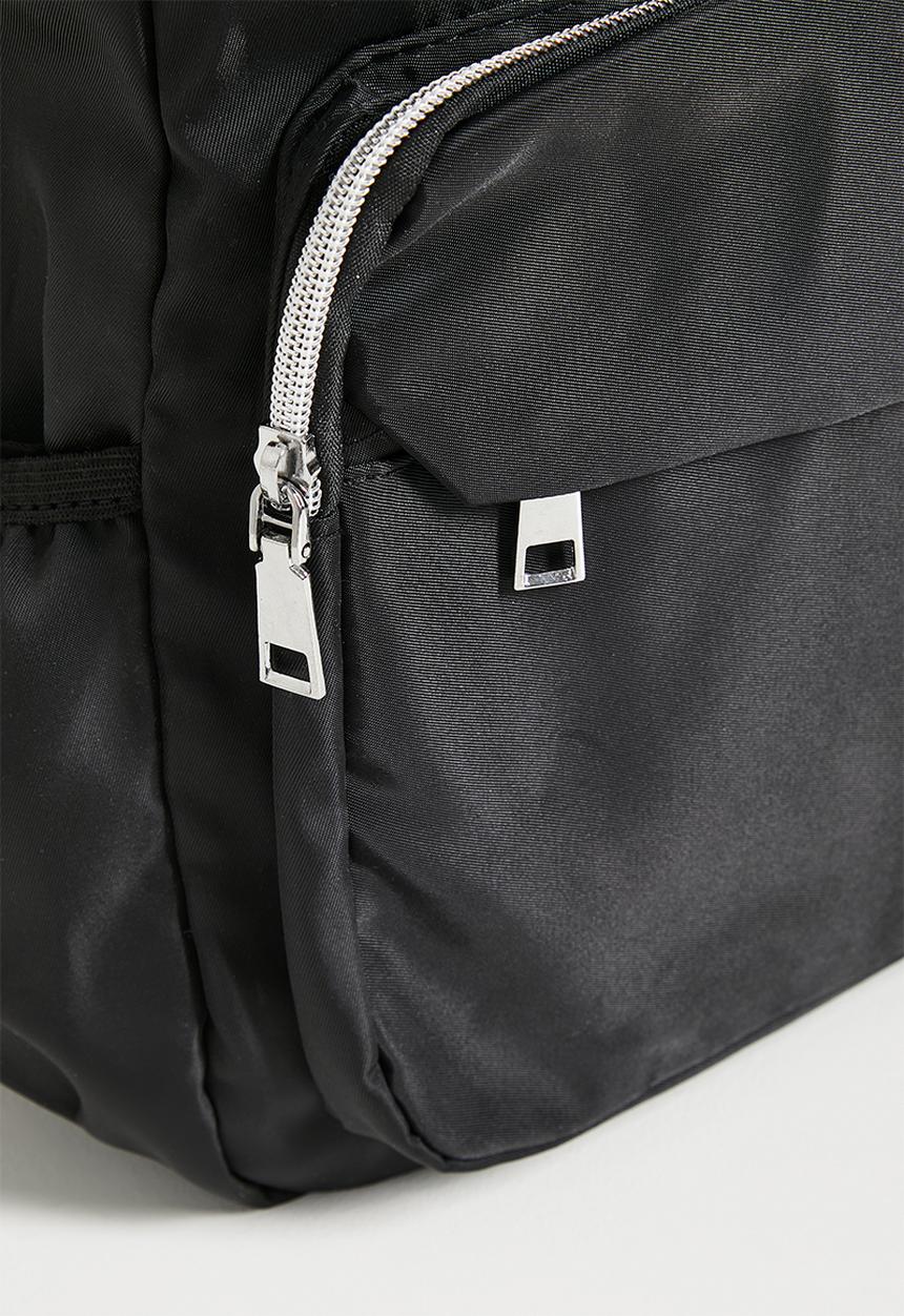 Pop Candy - Mommy and baby backpack - black