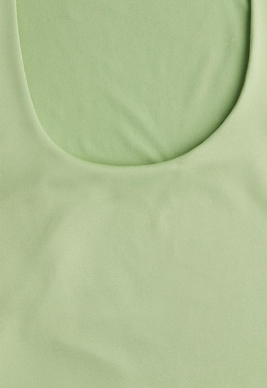 H&M - Microfibre vest top - light green