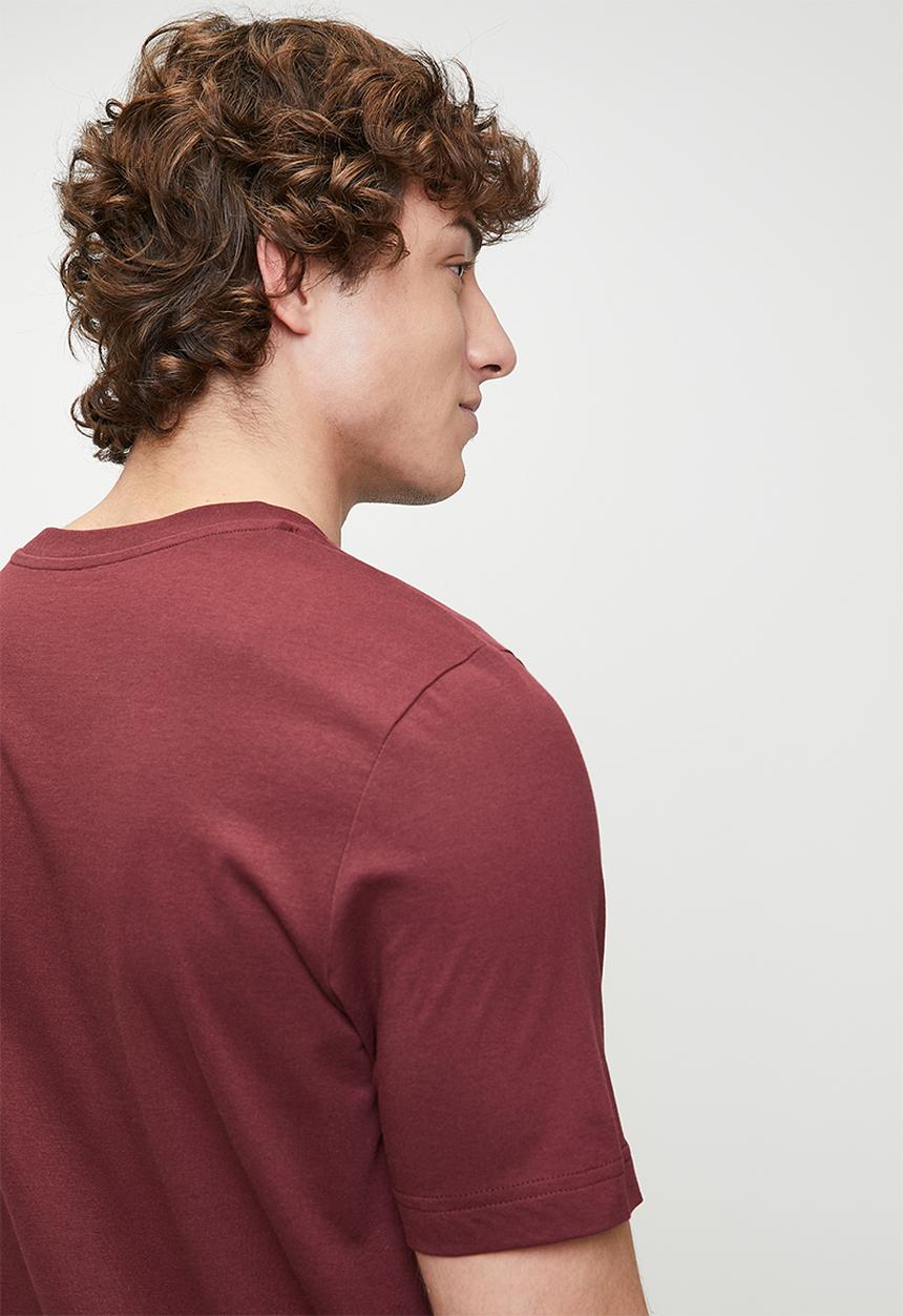 PUMA - Ess 2 colour No. 1 Logo Tee - Ruby Shimmer