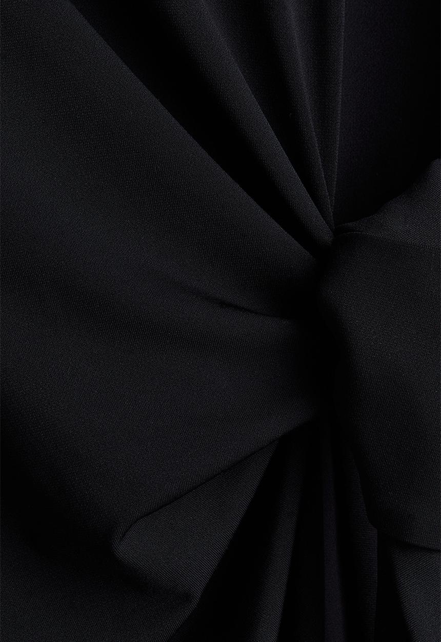 H&M - Knot-detail dress - black
