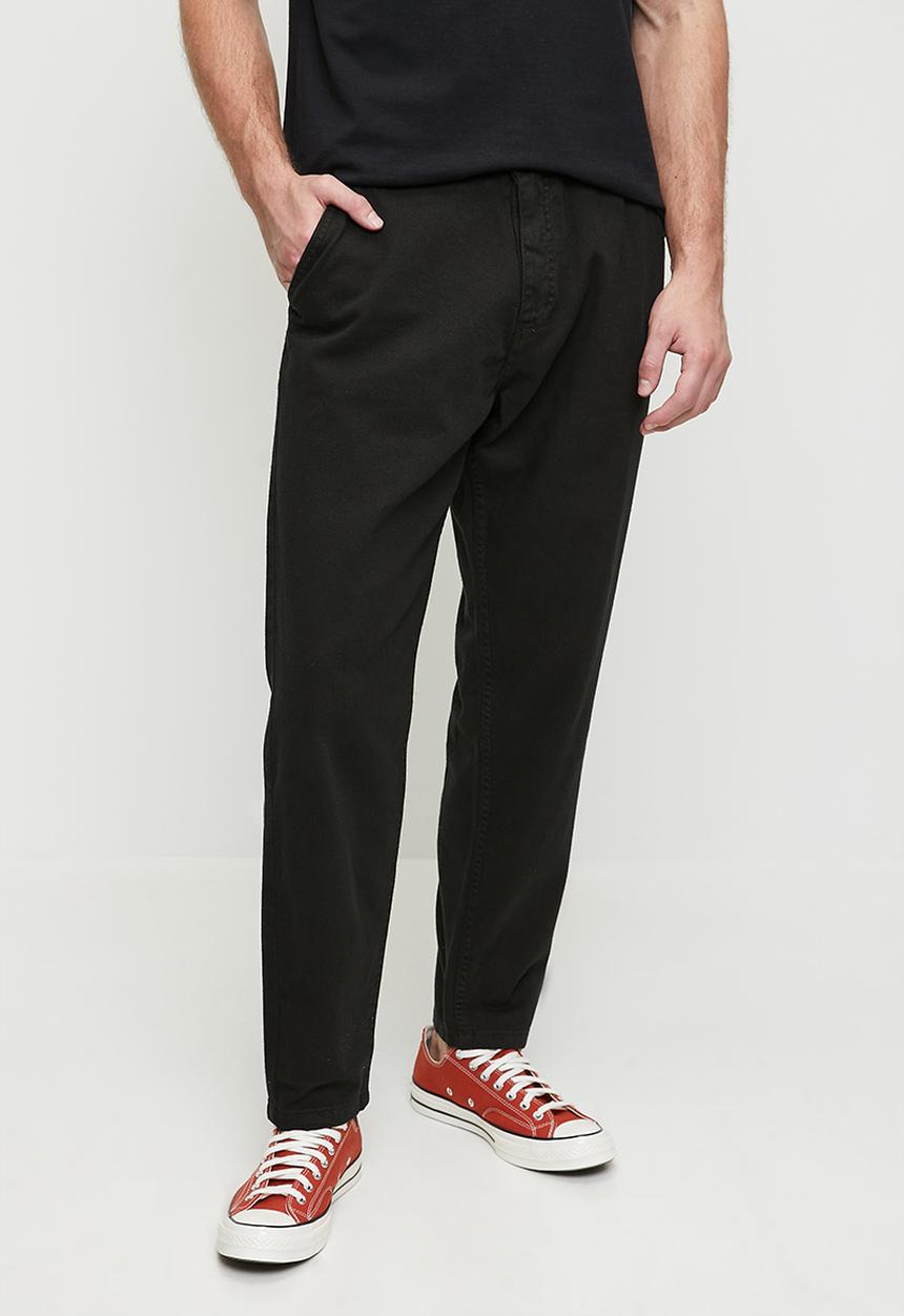 Brave Soul - Denim Loose Fit Jean - Black Regular Length