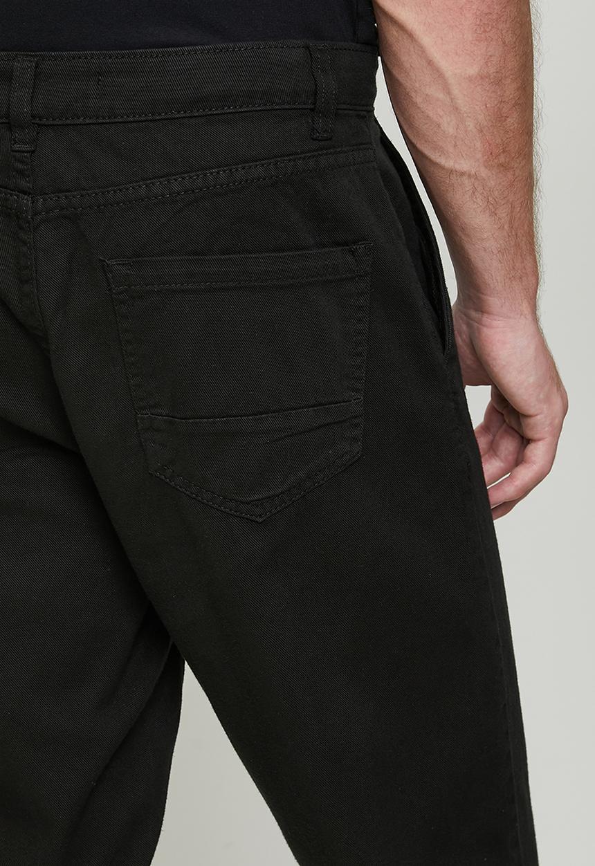 Brave Soul - Denim Loose Fit Jean - Black Regular Length