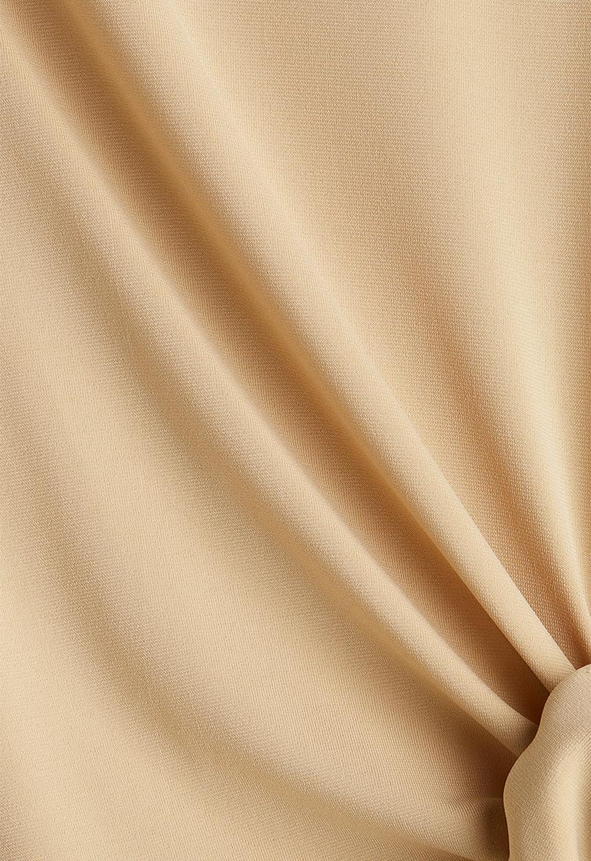 H&M - Knot-detail dress - beige