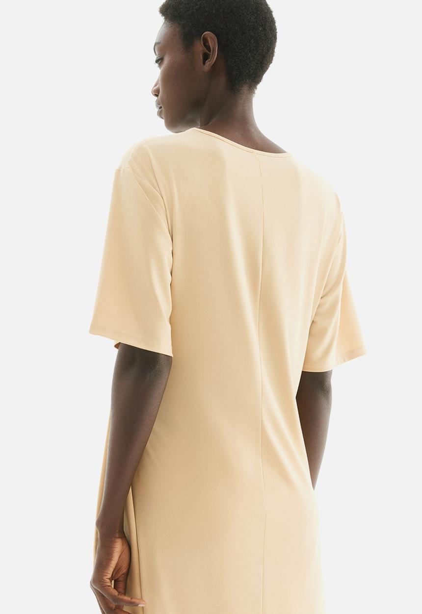 H&M - Knot-detail dress - beige