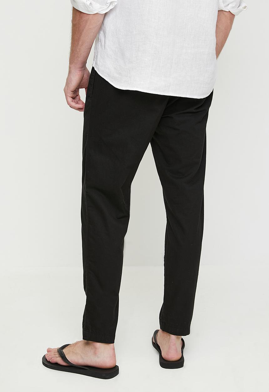 Brave Soul - Cotton Twill Pant - Black