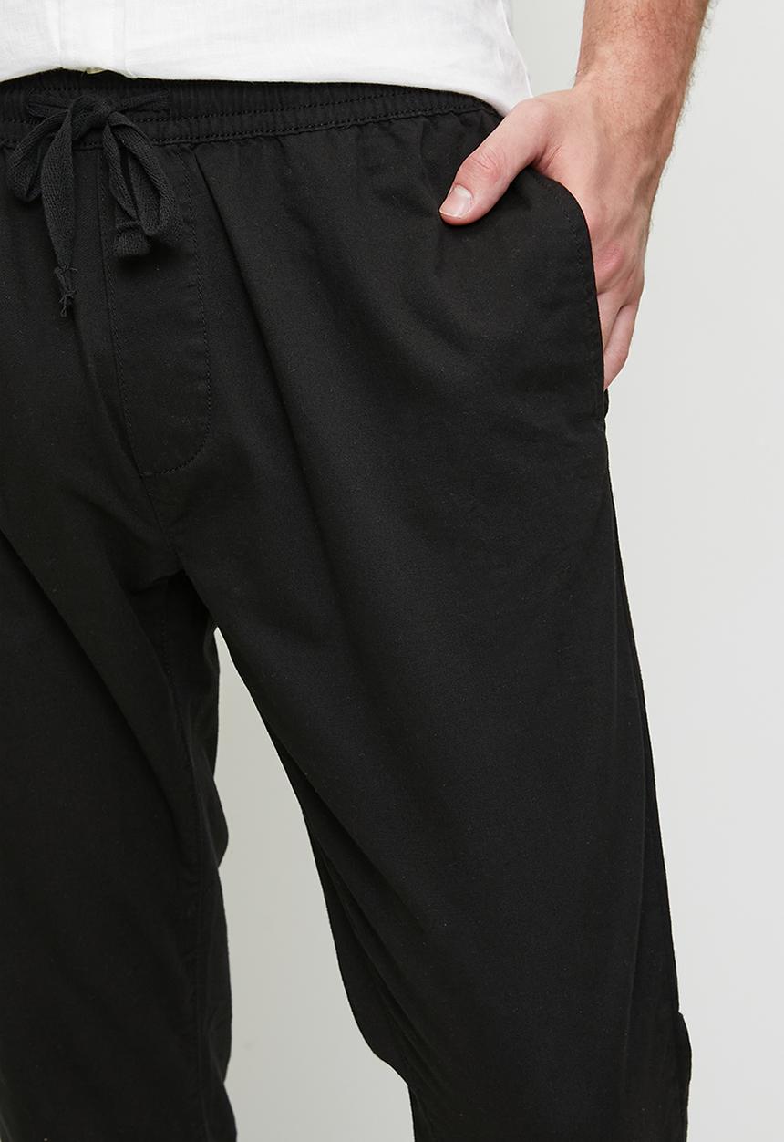 Brave Soul - Cotton Twill Pant - Black