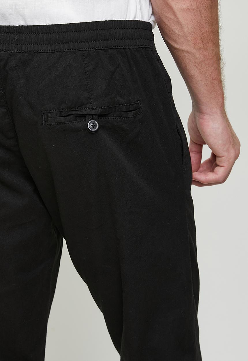 Brave Soul - Cotton Twill Pant - Black