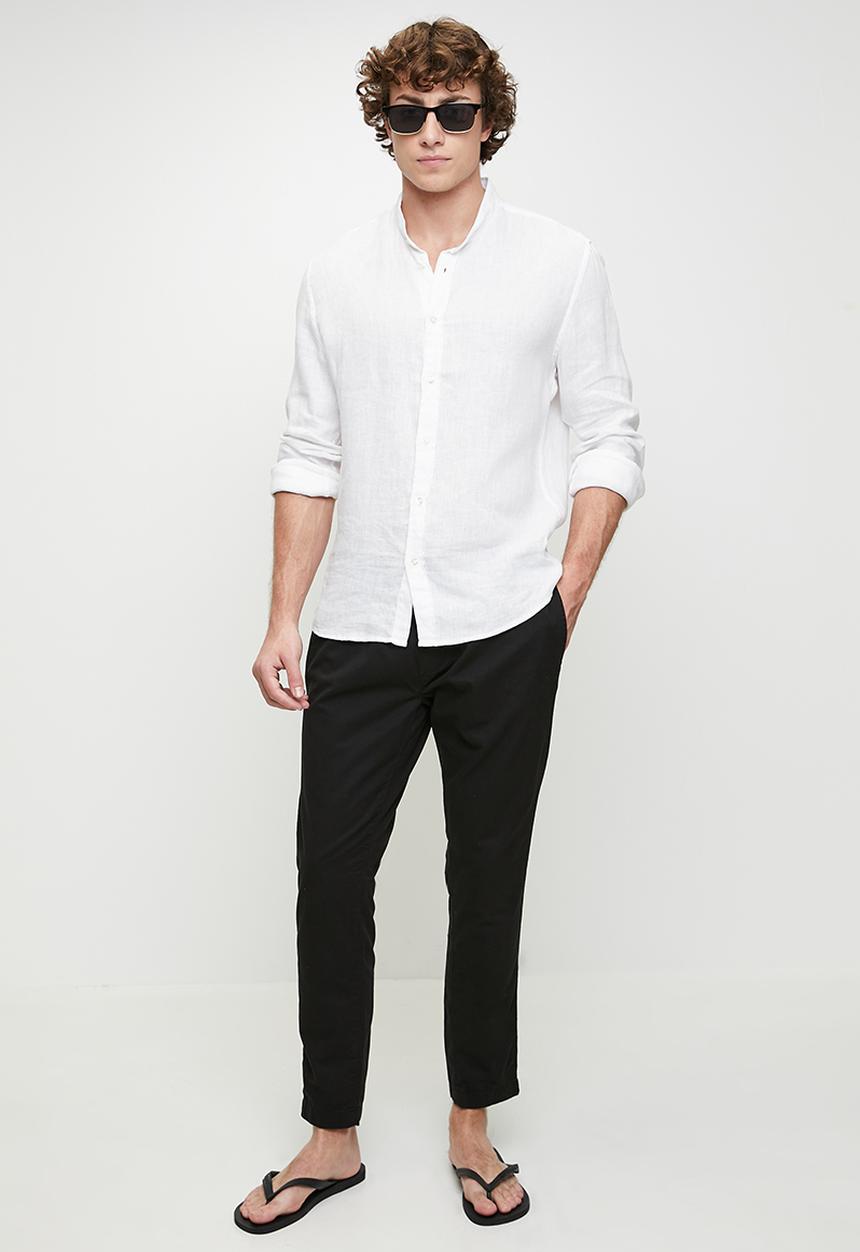 Brave Soul - Cotton Twill Pant - Black