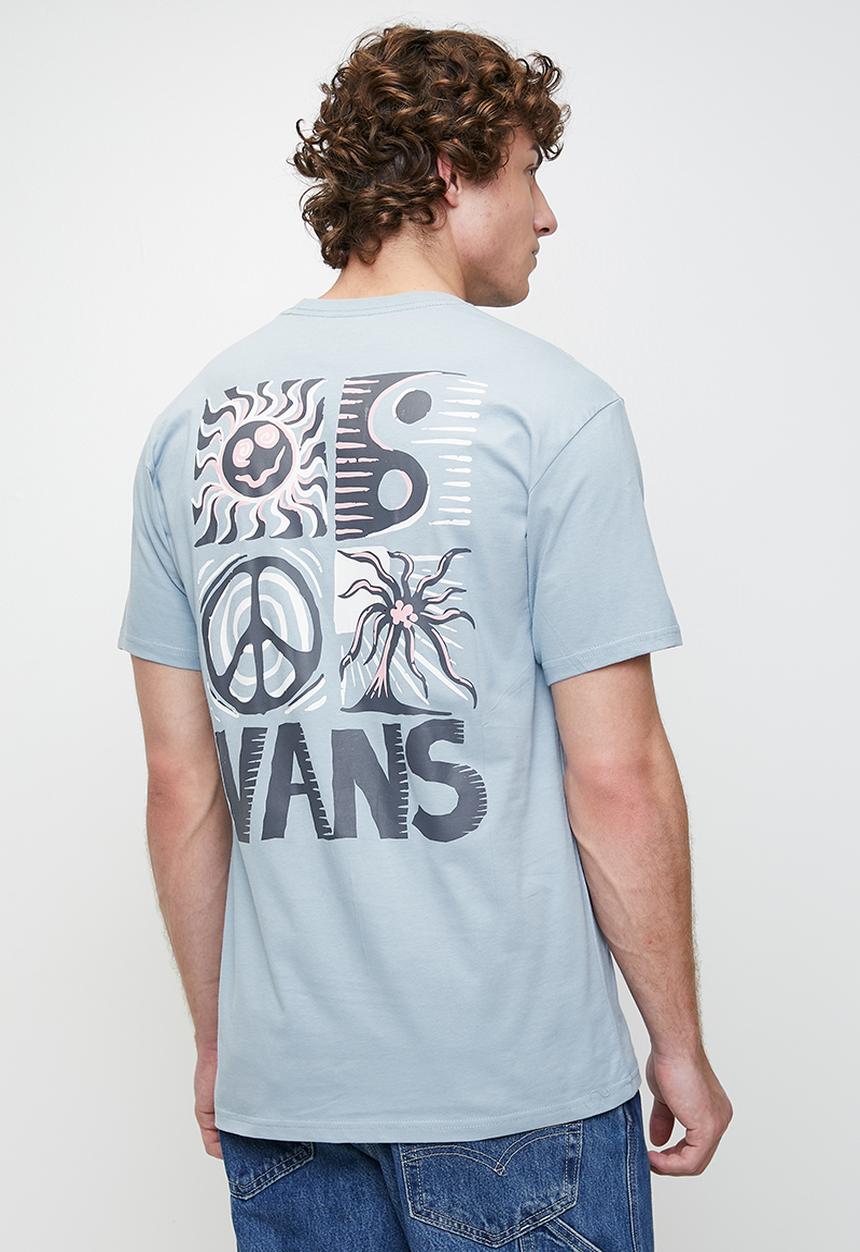 Vans - Vans Sunbaked Ss Tee - Dusty Blue
