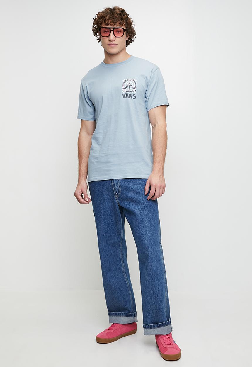 Vans - Vans Sunbaked Ss Tee - Dusty Blue