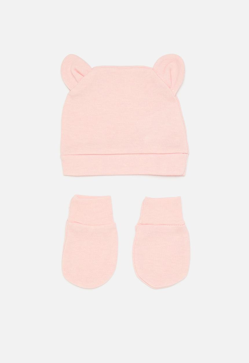 Pop Candy - Beanie and mitten set - pink