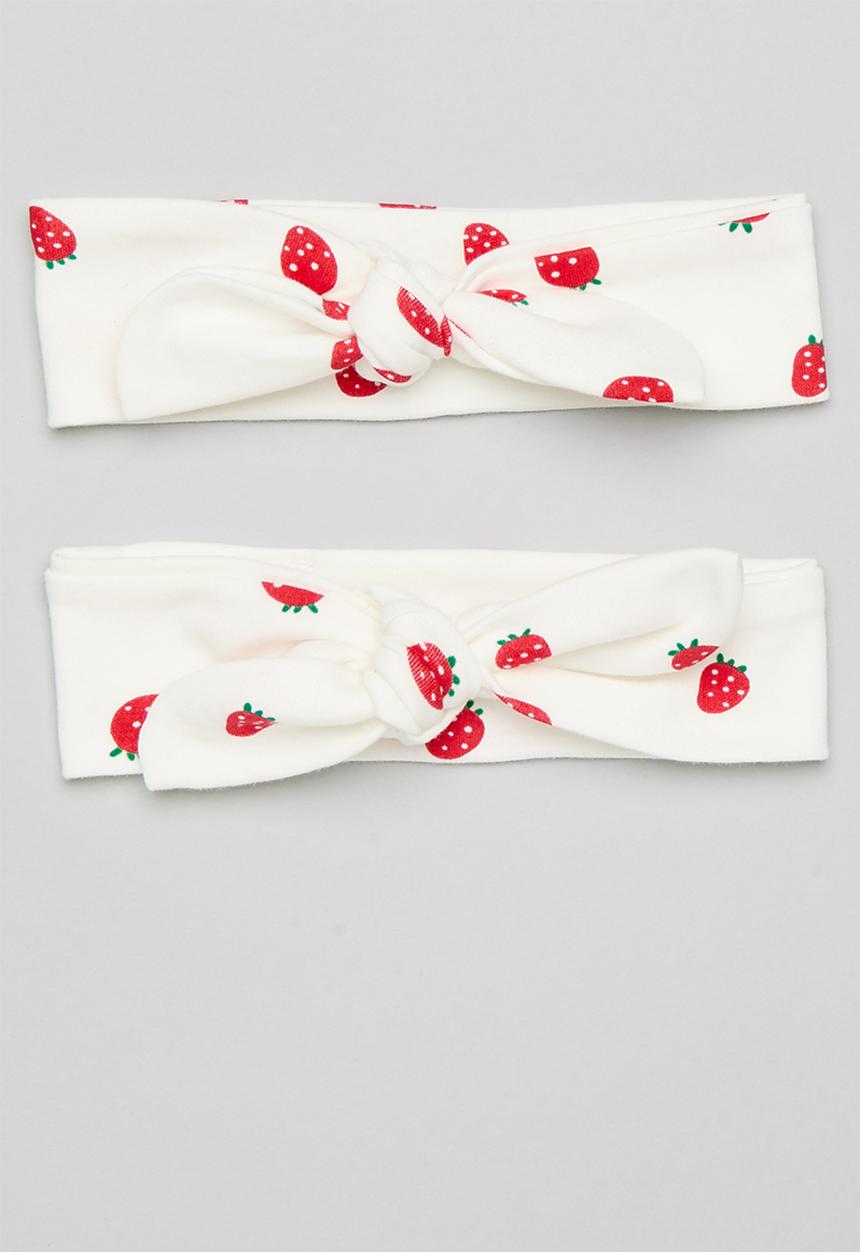 Pop Candy - 2 Pack headband set - white
