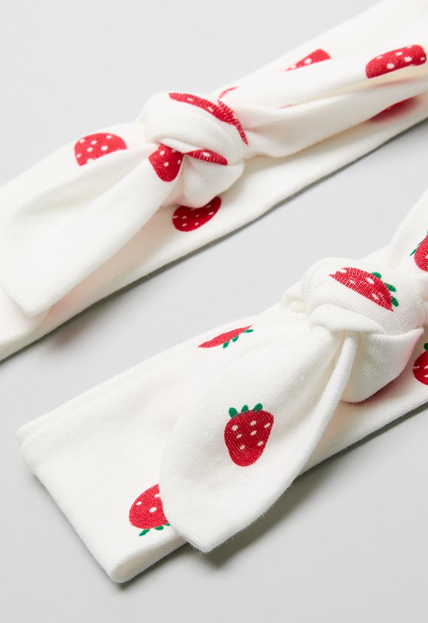 Pop Candy - 2 Pack headband set - white