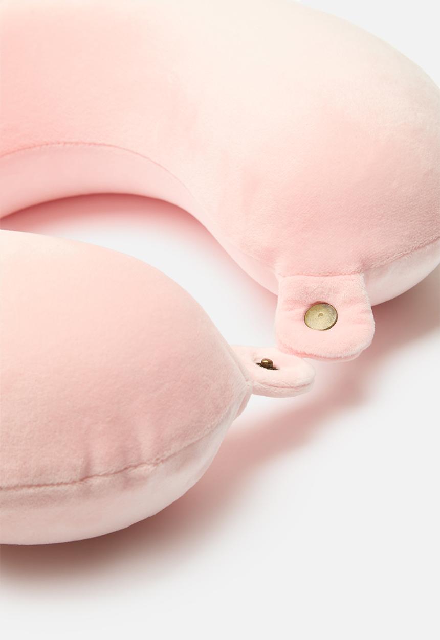 Pop Candy - Travel pillow and eye mask set-pink