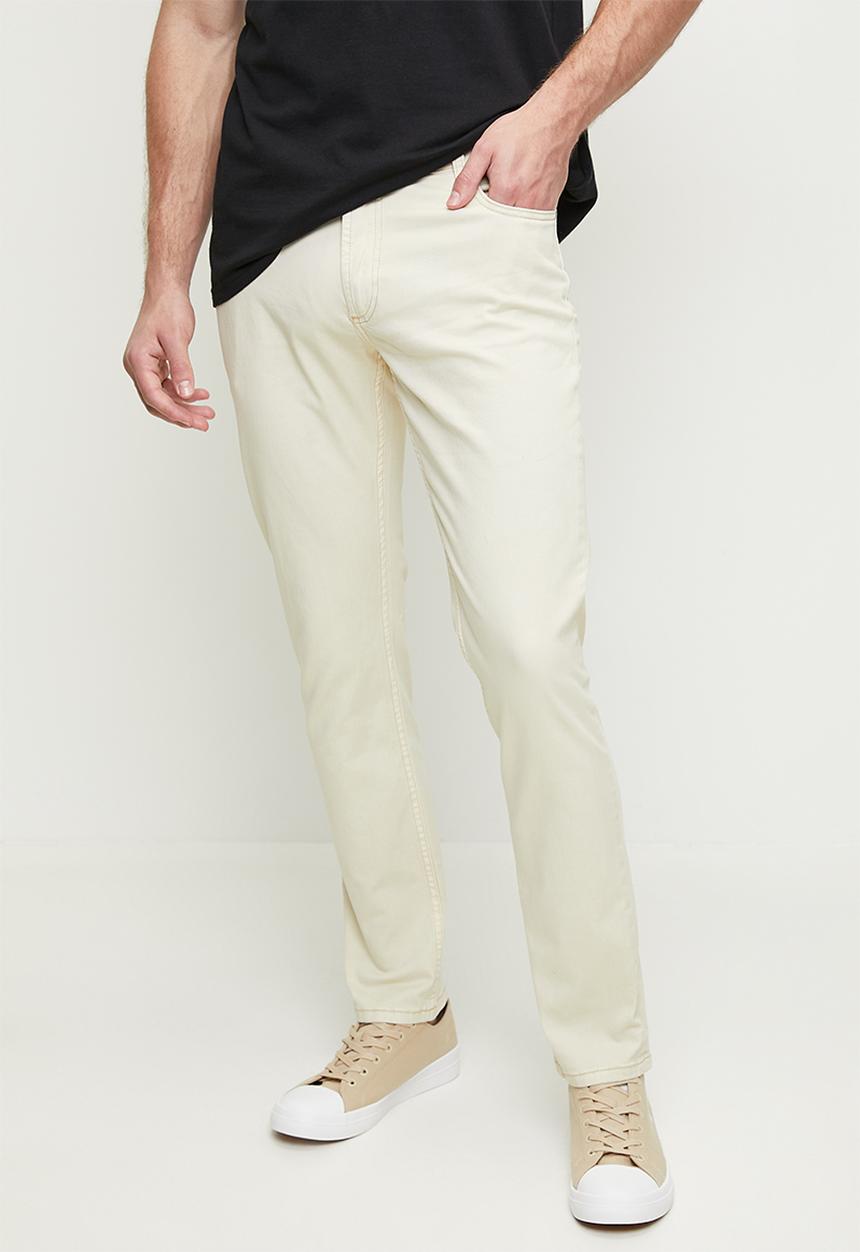 POLO - Julien pjc overdyed pant - stone	