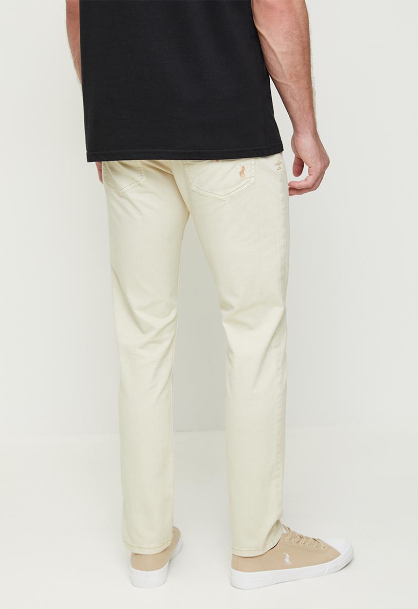 POLO - Julien pjc overdyed pant - stone	