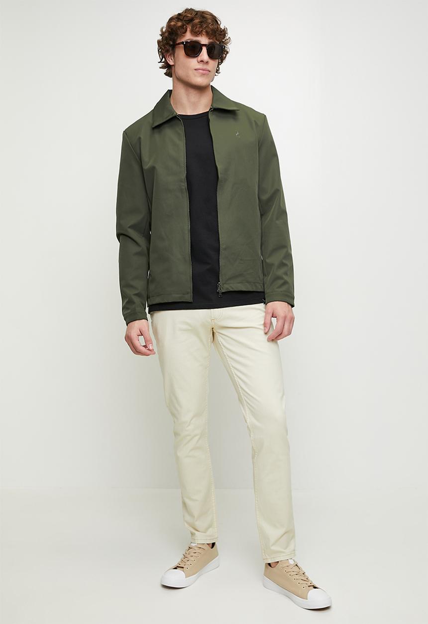 POLO - Julien pjc overdyed pant - stone	