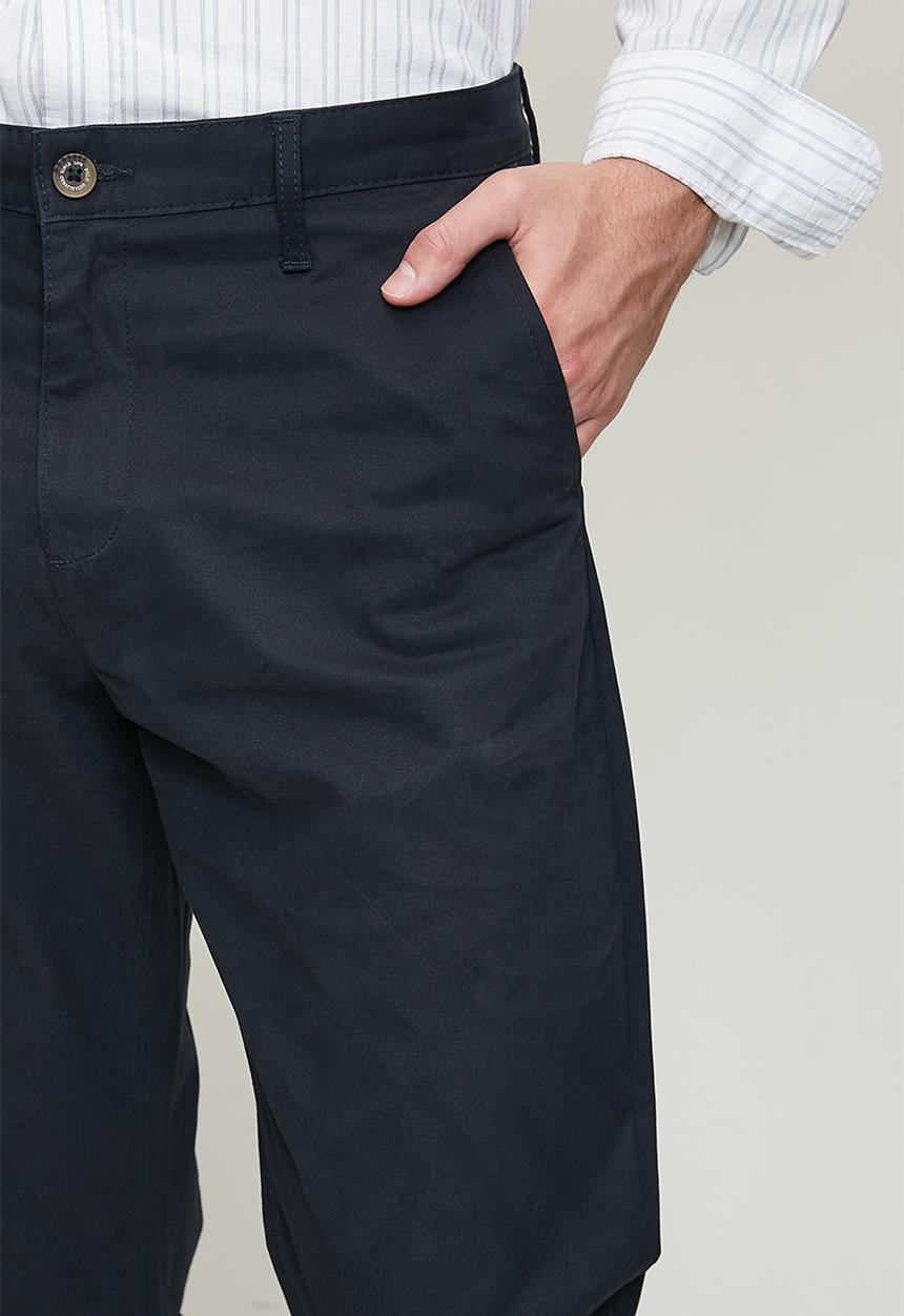 POLO - Naples relaxed fit chino - navy