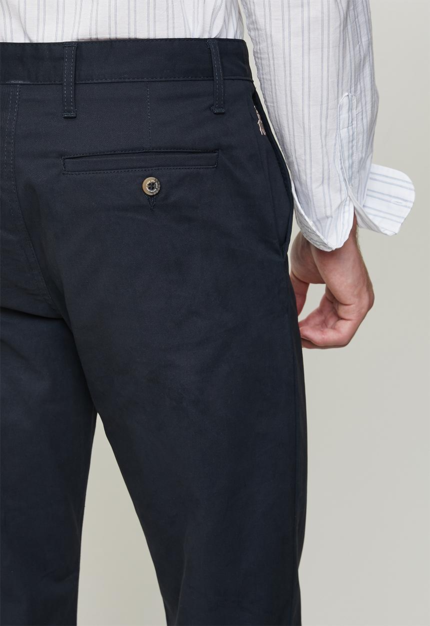 POLO - Naples relaxed fit chino - navy