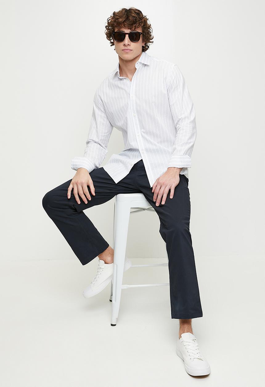 POLO - Naples relaxed fit chino - navy