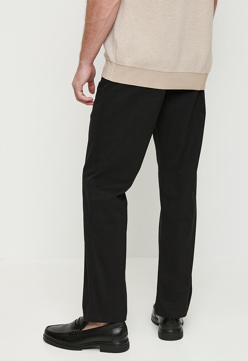 POLO - Simon straight leg - black