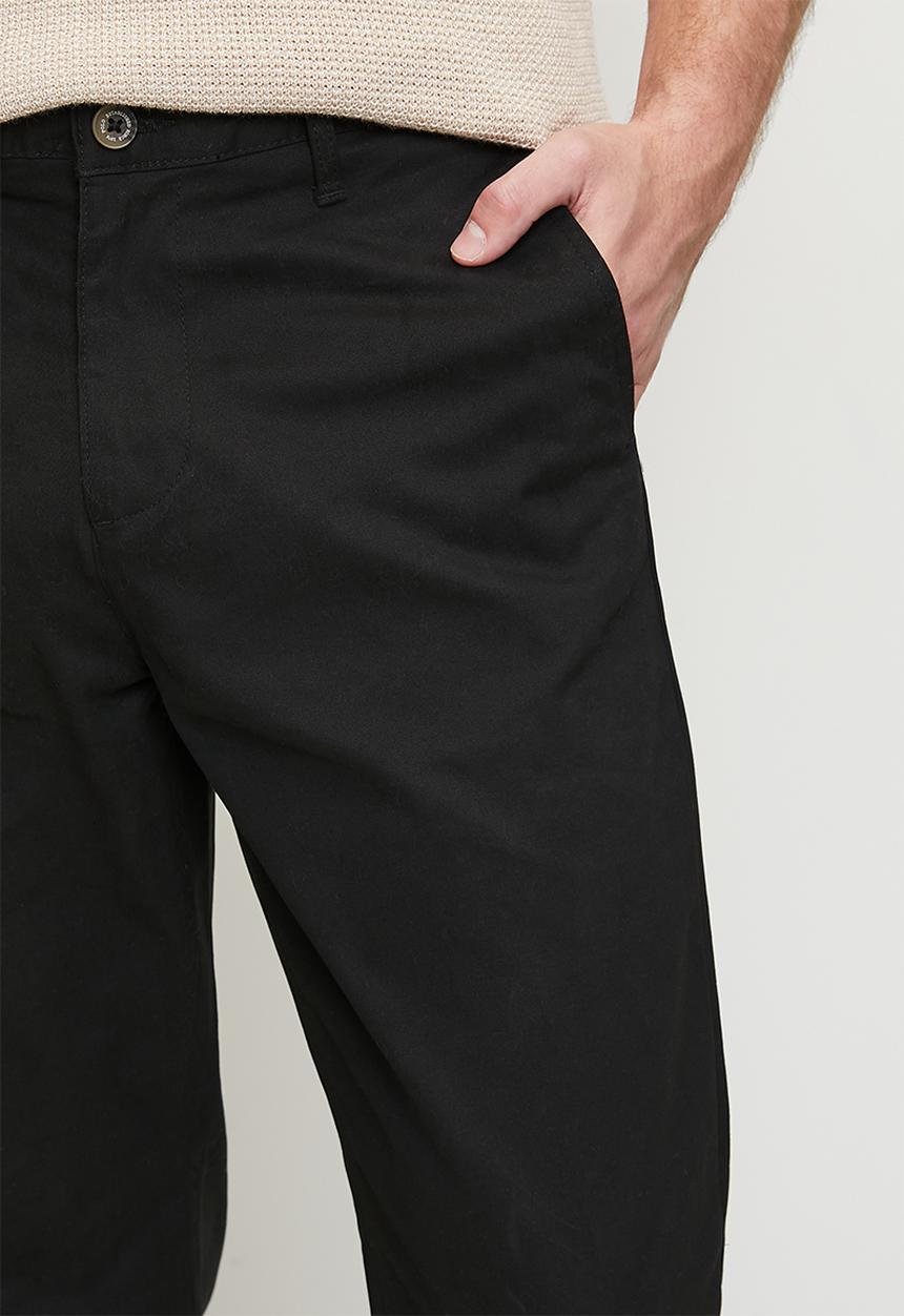 POLO - Simon straight leg - black