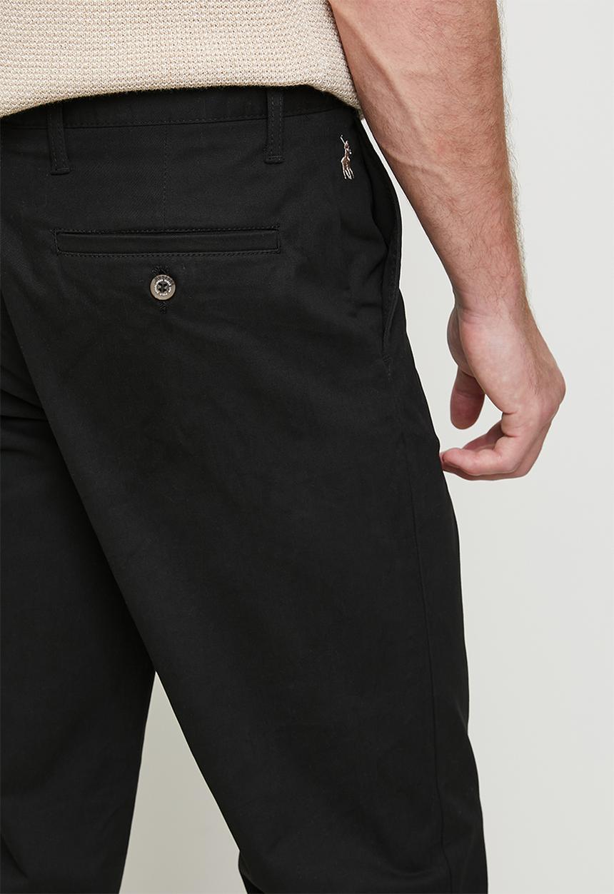 POLO - Simon straight leg - black