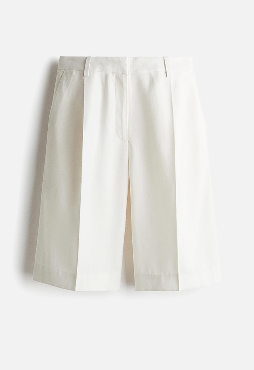 H&M - Bermuda shorts - white