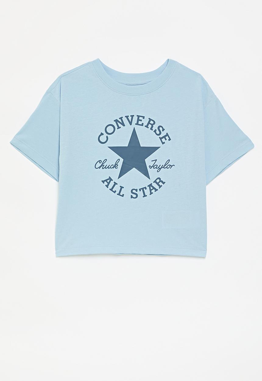 Converse - Cnvg S/S Dissected Ctp T-Shirt - Blue It