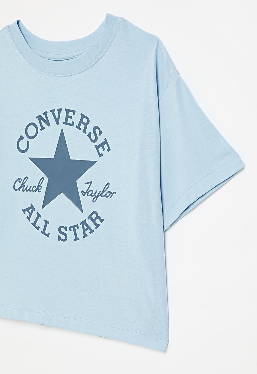 Converse - Cnvg S/S Dissected Ctp T-Shirt - Blue It