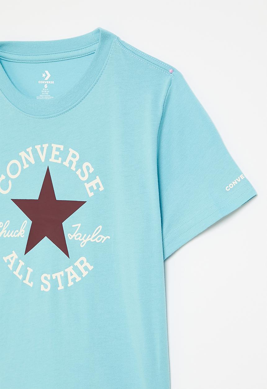 Converse - Cnvb Dissected Chuck Patch Short Sleeve Tee - Deja Blue