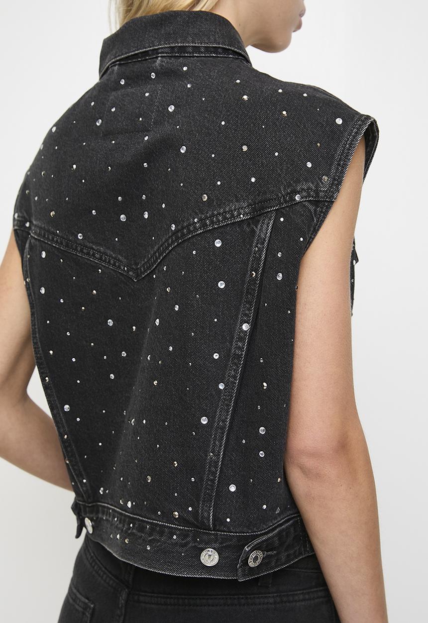 Levi’s® - Shrunken '90s Trucker Vest - Black