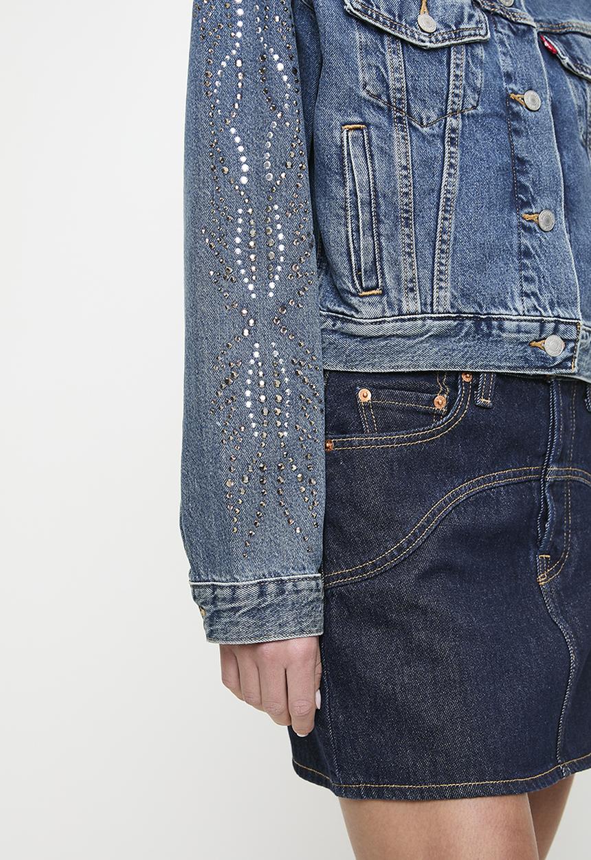 Levi’s® - Shrunken '90s Trucker Jacket - Sparkle Blue
