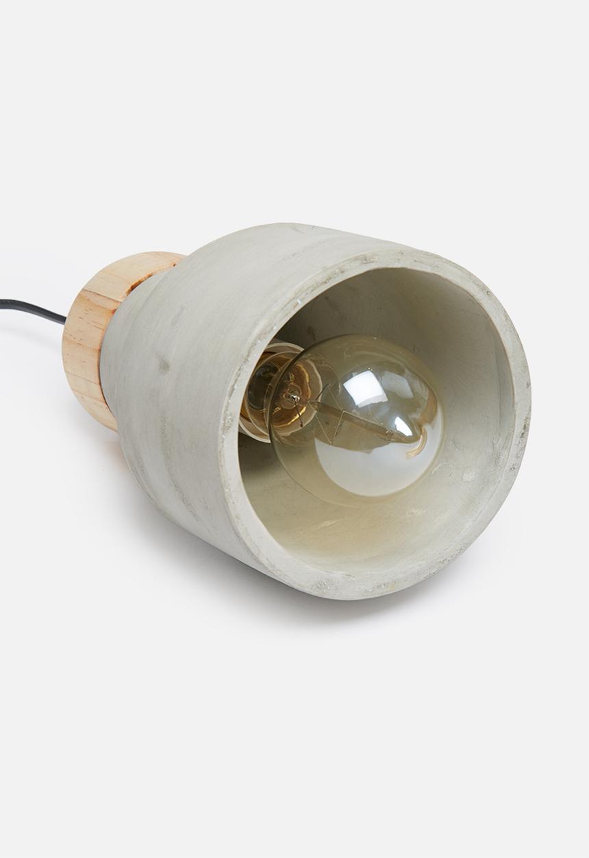Sixth Floor - NY concrete pendant