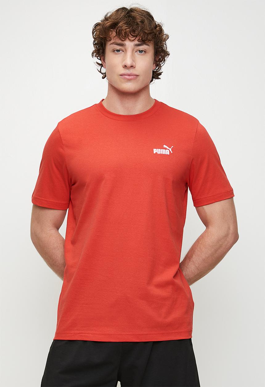 PUMA - ESS Small No. 1 Logo Tee - For All Time Red