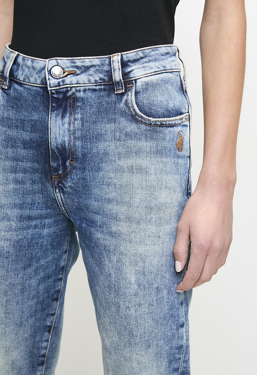 POLO - Wmn Taylor Tapered Jeans - Light Wash