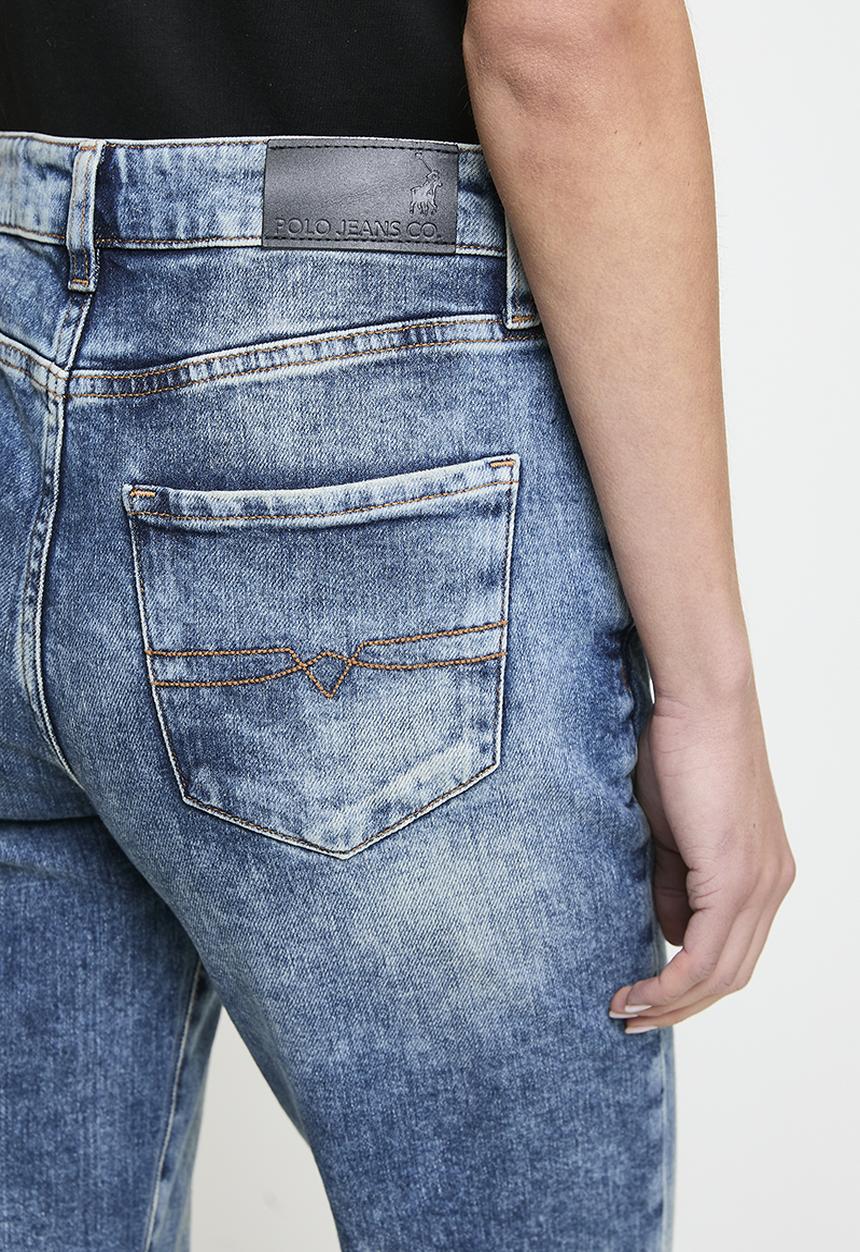 POLO - Wmn Taylor Tapered Jeans - Light Wash