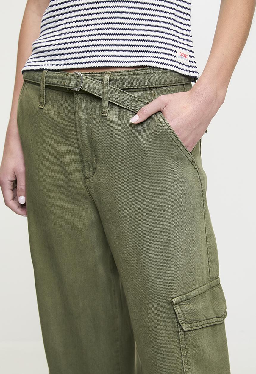 Levi’s® - Baggy Dad Cargos - Ivy Green