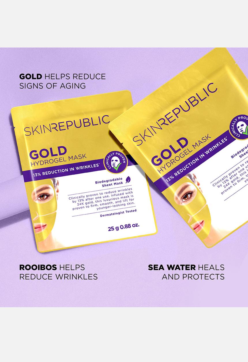 Skin Republic - Gold Hydrogel Face Mask