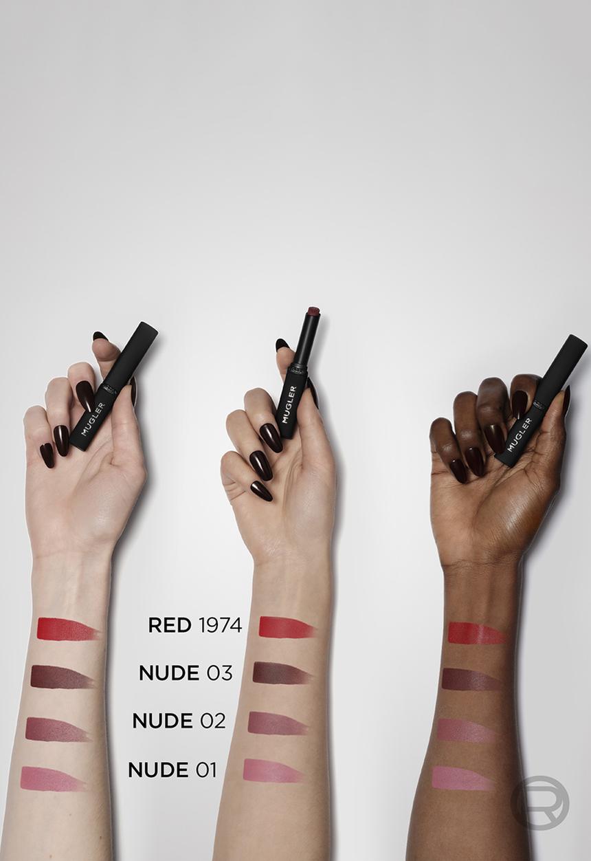 L'Oreal Paris - LOreal x Mugler : Power Matte Lipstick - Nude 01