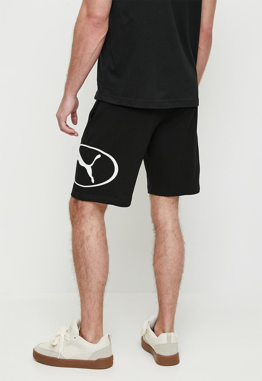 PUMA - PUMA SPORT Graphic Shorts "9 TR - PUMA Black